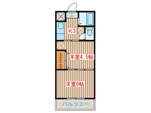 福住ソフィアの物件間取画像